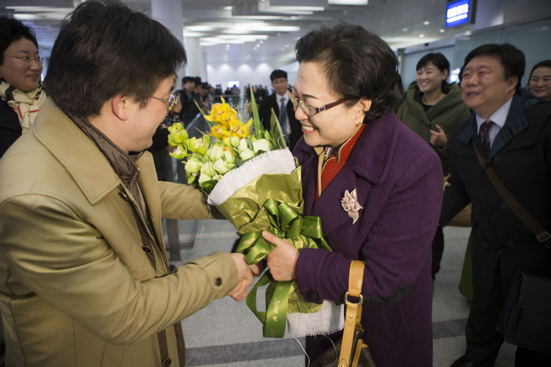 2014年12月14日韩国圣赞教会访问交流